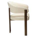 Oblazinjen jedilni stol Duct II Beige 7