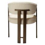 Oblazinjen jedilni stol Duct II Beige 9