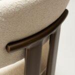 Oblazinjen jedilni stol Duct II Beige 13