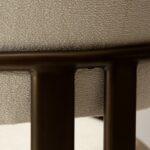 Oblazinjen jedilni stol Duct II Beige 17