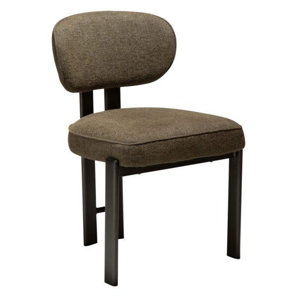 Oblazinjen jedilni stol Duct I Dark Olive - slika 2