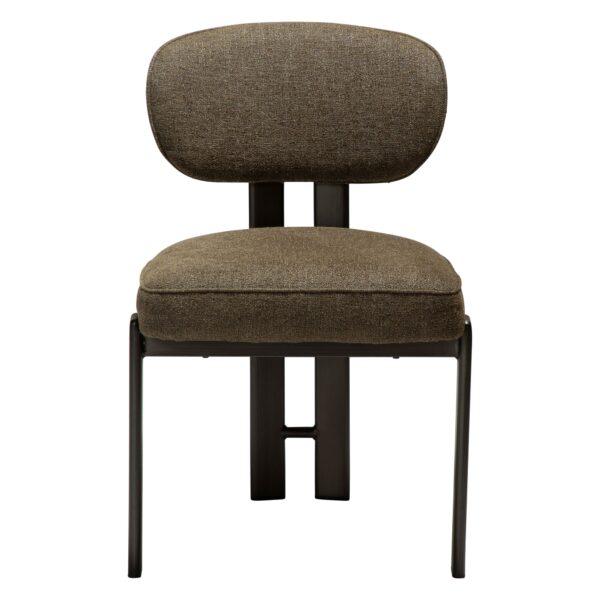 Oblazinjen jedilni stol Duct I Dark Olive - slika 3