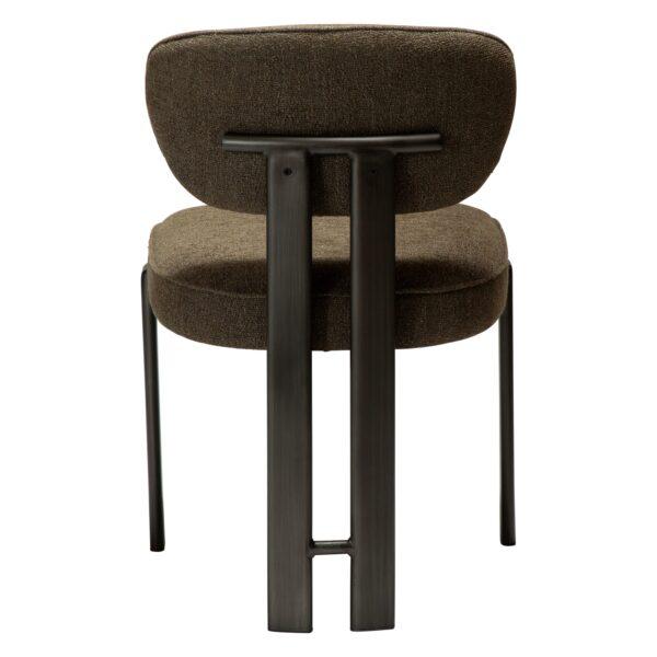 Oblazinjen jedilni stol Duct I Dark Olive - slika 5