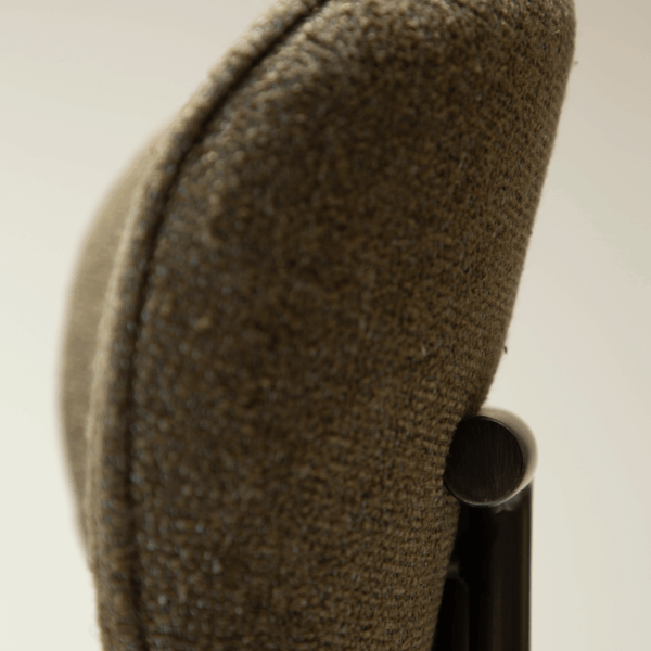 Oblazinjen jedilni stol Duct I Dark Olive - slika 8