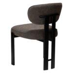 Oblazinjen jedilni stol Duct I Brown 11