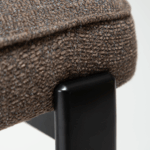 Oblazinjen jedilni stol Duct I Brown 13