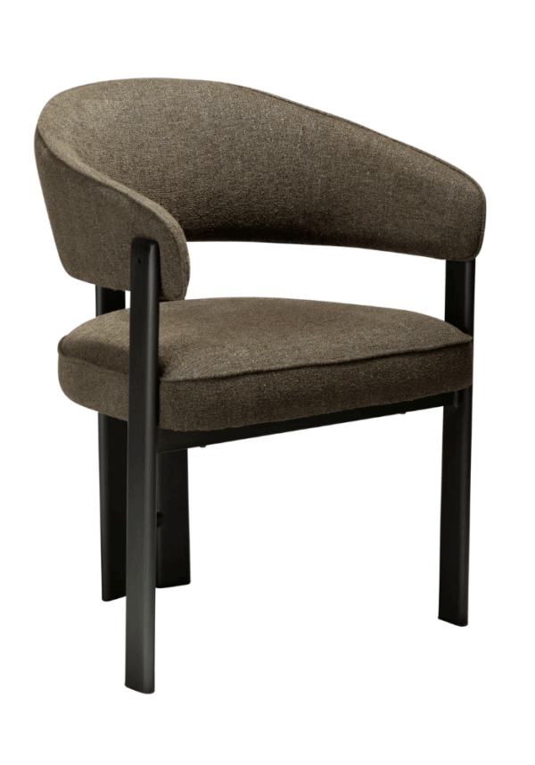 Oblazinjen jedilni stol Duct II Dark Olive