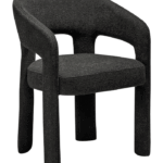 Oblazinjen jedilni stol Splendor Black 1