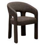 Oblazinjen jedilni stol Splendor Brown 3