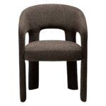 Oblazinjen jedilni stol Splendor Brown 5
