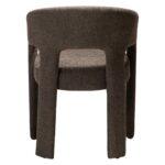 Oblazinjen jedilni stol Splendor Brown 9