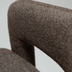 Oblazinjen jedilni stol Splendor Brown 13