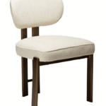 Oblazinjen jedilni stol Duct I Beige 1