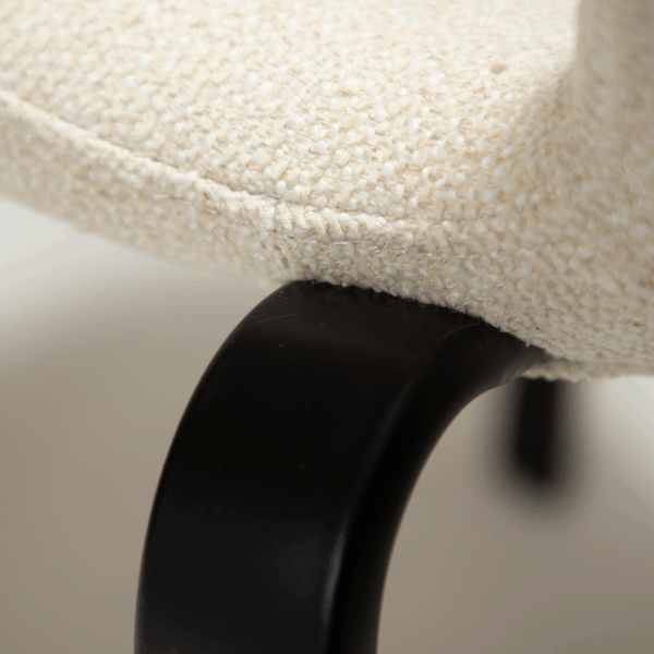 Oblazinjen jedilni stol Heap Beige - slika 7