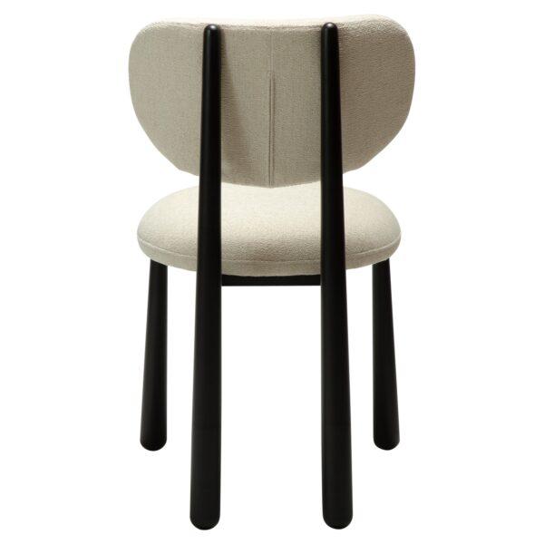 Oblazinjen jedilni stol Woke Beige - slika 3