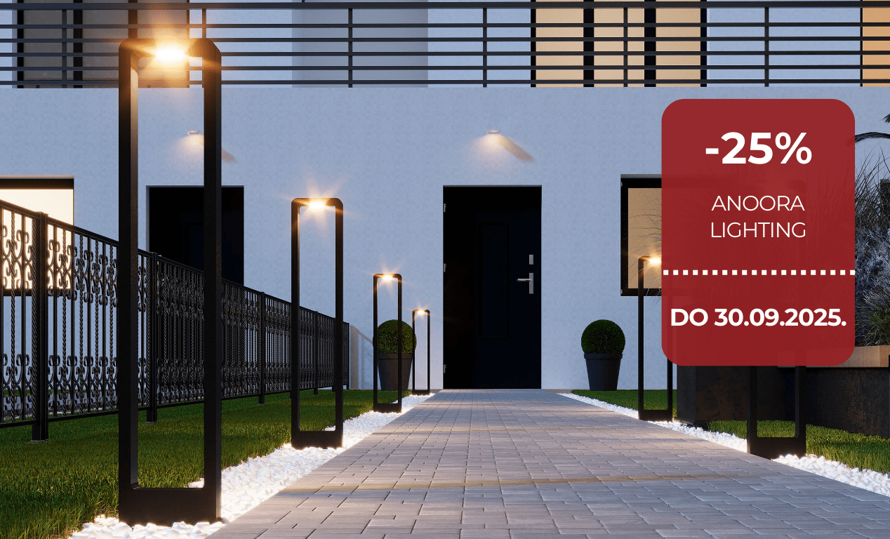 -25% na kolekcijo Anoora Lighting