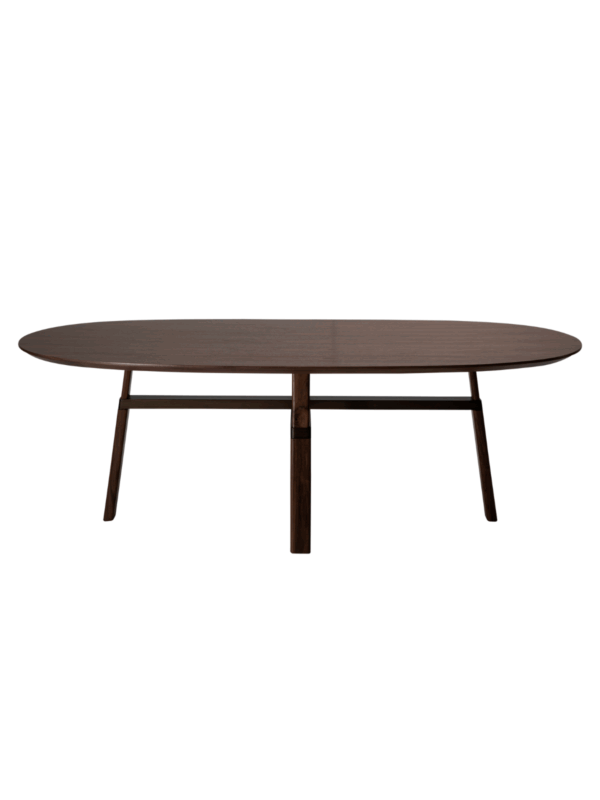 Lesena jedilna miza Cross Walnut 1