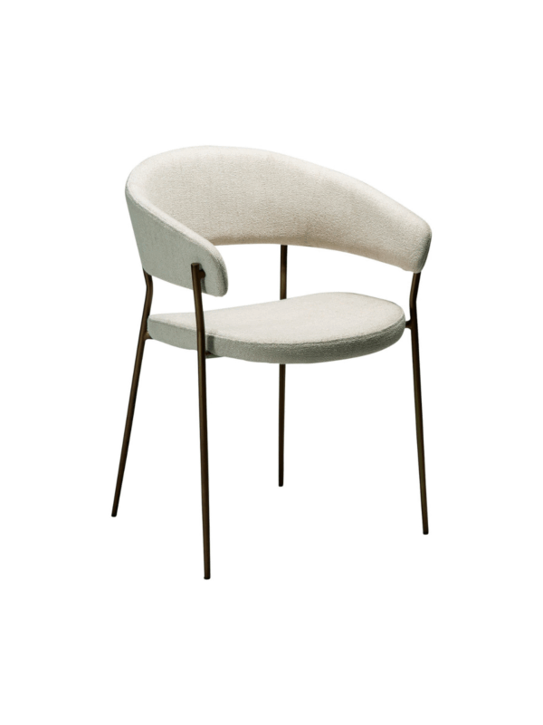 Oblazinjen jedilni stol Reboot Beige II 1