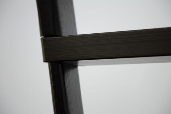 Lesena jedilna miza Cross Black 15
