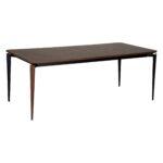 Lesena jedilna miza Edge Walnut 3