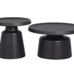 Kovinska mizica Rodes Black 5