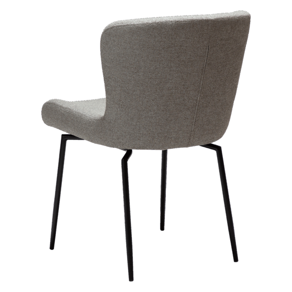 Oblazinjen jedilni stol Glam Light Grey Swivel 3