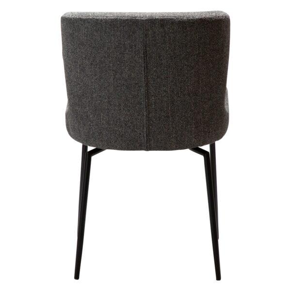 Oblazinjen jedilni stol Glam Grey Swivel 7