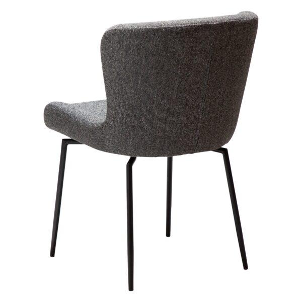 Oblazinjen jedilni stol Glam Grey Swivel 5