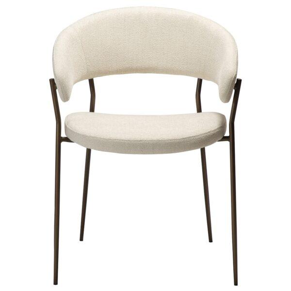 Oblazinjen jedilni stol Reboot Beige II 9