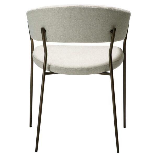 Oblazinjen jedilni stol Reboot Beige II 5