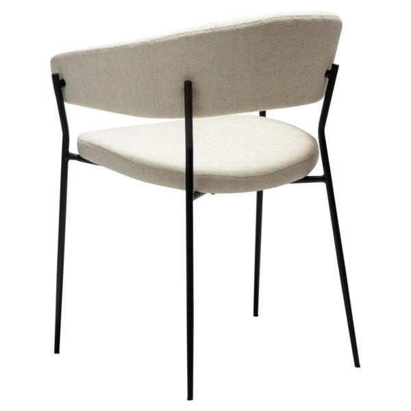 Oblazinjen jedilni stol Reboot Beige 3