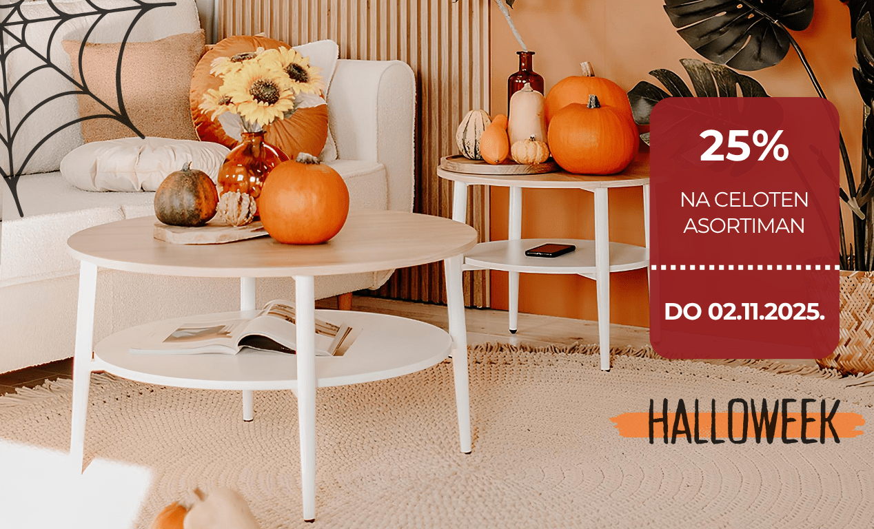 Halloweek - 25% na vse