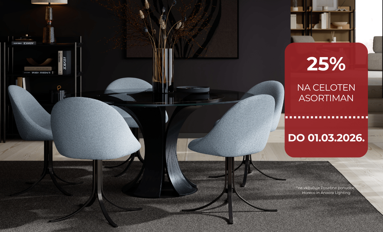 25% na celoten asortiman